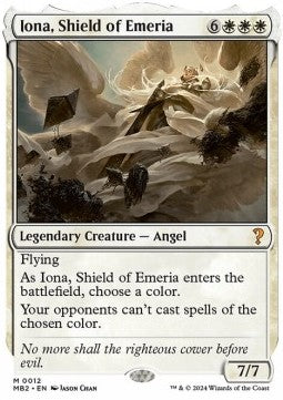 Iona, Shield of Emeria MB2-12 Mythic Near Mint Englisch