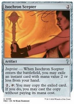 Isochron Scepter MB2-96 Uncommon Near Mint Englisch