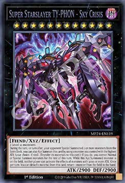 Super Starslayer TY-PHON - Sky Crisis MP24-119 Secret Rare Near Mint Englisch 1. Auflage
