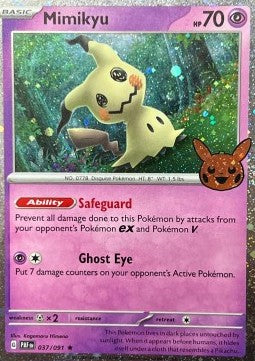 Mimikyu BOO24-PAF 037 Promo Near Mint Englisch