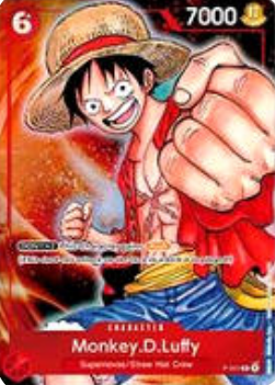 Monkey.D.Luffy (P-001) (V.5) P Promo Boosterfrisch Englisch