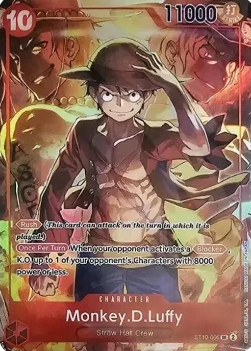 Monkey.D.Luffy (ST10-006) (V.1) UP Super Rare Near Mint Englisch