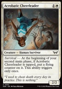 Acrobatic Cheerleader DSK-1 Common Near Mint Englisch