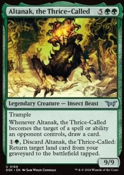 Altanak, the Thrice-Called DSK-166 Uncommon Near Mint Englisch Foil