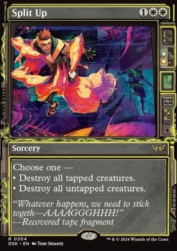 Split Up XDSK-304 Rare Near Mint Englisch Foil