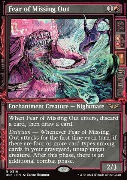Fear of Missing Out XDSK-316 Rare Excellent Englisch
