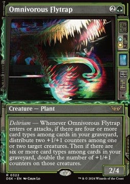 Omnivorous Flytrap XDSK-322 Rare Good Englisch