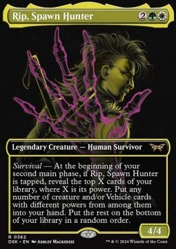 Rip, Spawn Hunter XDSK-362 Rare Excellent Englisch