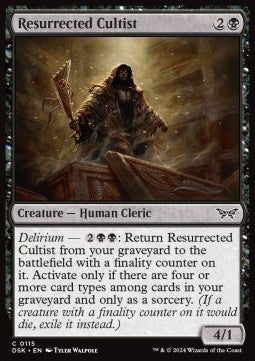 Resurrected Cultist DSK-115 Common Near Mint Englisch Foil