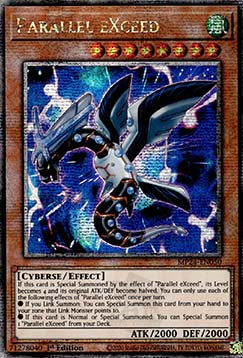 Parallel eXceed MP24-050 Quarter Century Secret Rare Excellent Deutsch 1. Auflage