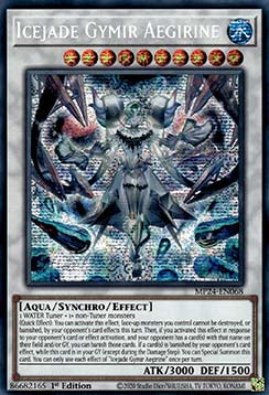Eisjade-Gymir Aegirine MP24-068 Secret Rare Good Deutsch 1. Auflage