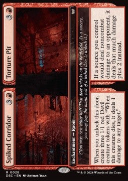 Spiked Corridor // Torture Pit DSC-28 Rare Excellent Englisch