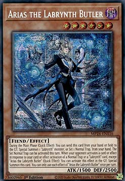 Arias die Labrynth-Butlerin MP24-116 Secret Rare Near Mint Deutsch 1. Auflage