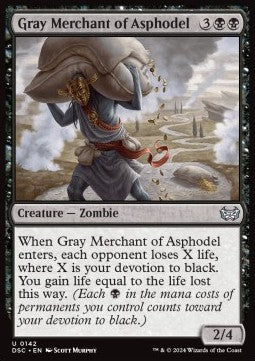 Gray Merchant of Asphodel DSC-142 Uncommon Excellent Englisch