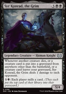 Syr Konrad, the Grim DSC-158 Uncommon Excellent Englisch