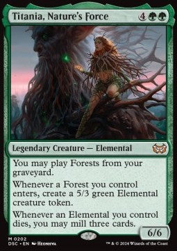 Titania, Nature's Force DSC-202 Mythic Good Englisch