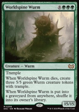 Weltenwirbelwurm DSC-206 Mythic Near Mint Deutsch