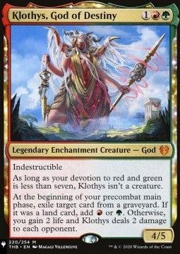 Klothys, God of Destiny MB2R- Mythic Near Mint Englisch