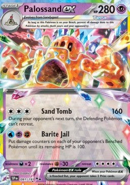 Colossand ex SSP-091 Double Rare Excellent Deutsch