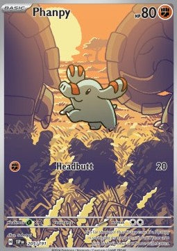 Phanpy SSP-205 Illustration Rare Boosterfrisch Deutsch