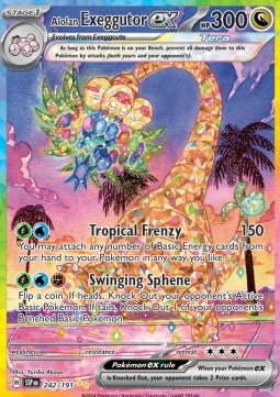 Alola-Kokowei ex SSP-242 Special Illustration Rare Excellent Deutsch