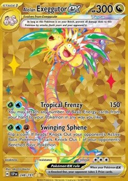 Alola-Kokowei ex SSP-248 Secret Rare EX Deutsch