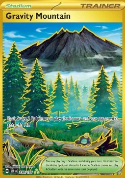 Erdanziehungsberg SSP-250 Secret Rare Boosterfrisch Deutsch