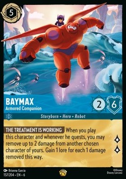 Baymax - Armored Companion 6AZS-157 Legendary Near Mint Englisch