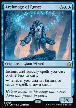 Archmage of Runes FDN-30 Rare Excellent Englisch