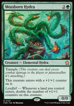 Mossborn Hydra FDN-107 Rare Excellent Englisch