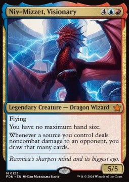 Niv-Mizzet, Visionary FDN-123 Mythic Excellent Englisch