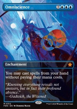 Allwissenheit (V.1) XFDN-312 Mythic Near Mint Deutsch Foil