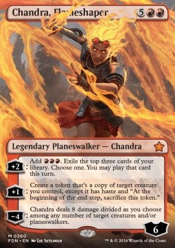 Chandra die Flammenformerin XFDN-360 Mythic Near Mint Deutsch