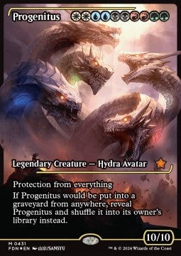 Progenitus XFDN-431 Mythic Excellent Englisch Foil