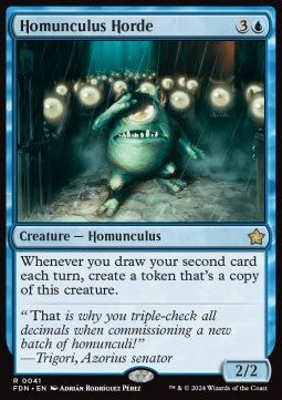 Homunculus Horde FDN-41 Rare Near Mint Englisch Foil