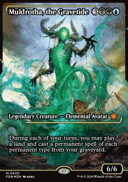 Muldrotha, the Gravetide XFDN-430 Mythic Near Mint Englisch Foil