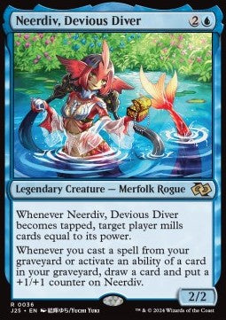 Neerdiv, Devious Diver J25-36 Rare Near Mint Englisch