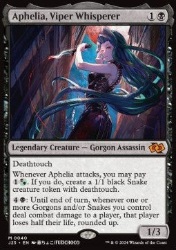 Aphelia, Viper Whisperer J25-40 Mythic Near Mint Englisch
