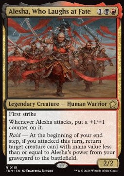 Alesha, Who Laughs at Fate FDN-115 Rare Near Mint Englisch
