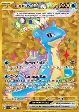 Lapras ex SVP-164 Promo Good Englisch