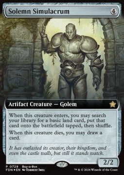 Solemn Simulacrum BABP-729 Rare Excellent Englisch Foil