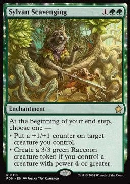 Sylvan Scavenging FDN-113 Rare Near Mint Englisch Foil