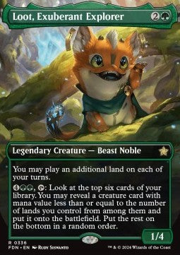 Loot, Exuberant Explorer (V.1) XFDN-336 Rare Good Englisch