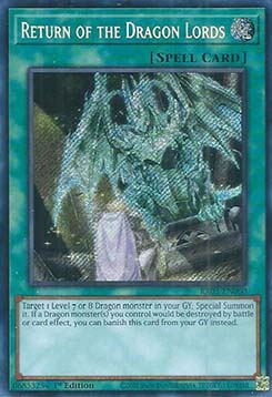 Rückkehr der Drachenherren (V.3) RA03-060 Secret Rare Excellent Deutsch 1. Auflage