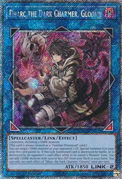 Dharc, der finstere Zauberer in düster (V.4) RA03-048 Platinum Secret Rare Near Mint Deutsch 1. Auflage