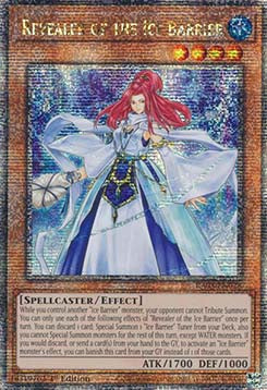 Revealer of the Ice Barrier RA03-028 Quarter Century Secret Rare Near Mint Englisch 1. Auflage
