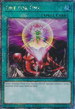 Einer für einen (V.9) RA03-056 Quarter Century Secret Rare Excellent Deutsch 1. Auflage