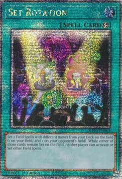 Setzrotation (V.5) RA03-065 Quarter Century Secret Rare Near Mint Deutsch 1. Auflage