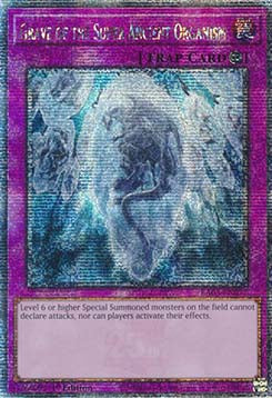 Grave of the Super Ancient Organism (V.5) RA03-077 Quarter Century Secret Rare Near Mint Englisch 1. Auflage