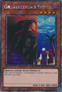 Grabwächters Spion RA03-DE121 Platinum Secret Rare Near Mint Deutsch 1. Auflage